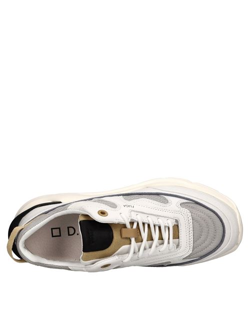 Sneakers in pelle e tessuto D.A.T.E. | FUGA METHOD DRAGONGRIGIO